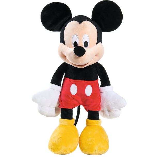 DISNEY Store Exclusive 19" MICKEY MOUSE LARGE Plush Toy Doll Authentic NWT